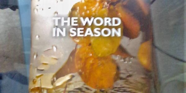 Image of the devotion booklet called "The Word in Season"
