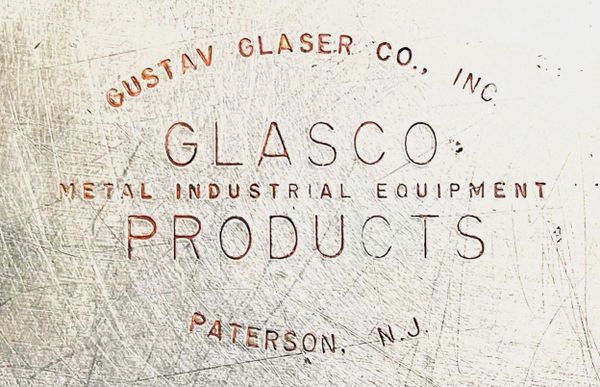 Glasco Products Paterson NJ.  Gustav Glaser Co. Inc.