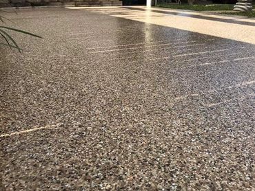 Metallic Epoxy Stained Concrete Industrial Garage Epoxy Installer Dallas Fort Worth Near Me