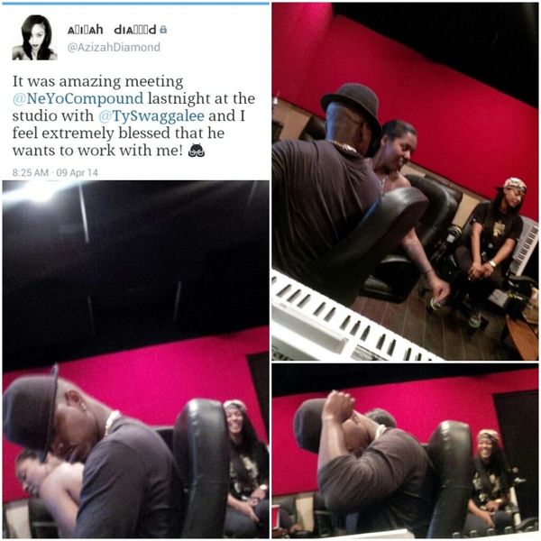 Neyo studio Los Angeles music songwriting