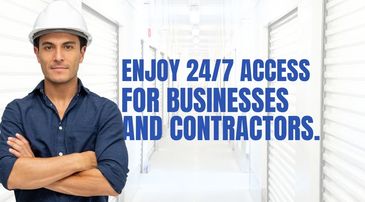 Enjoy 24/7 access for businesses and contractors.