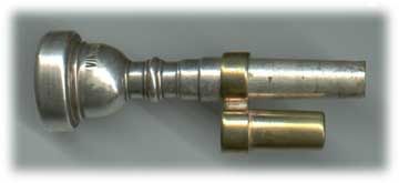 Brass Buzzer on mouthpiece.