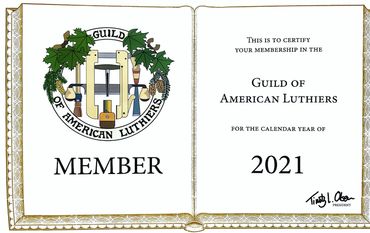 Member of the Guild of American Luthiers