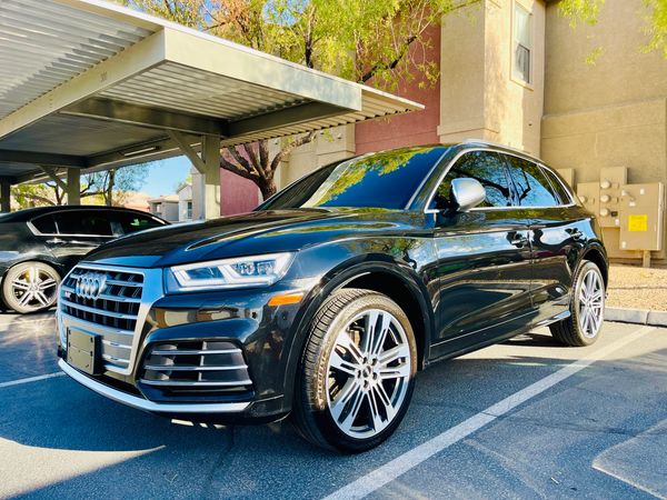 Black Audi 2 Step Paint Correction. Polish and Paint Sealant Protection.