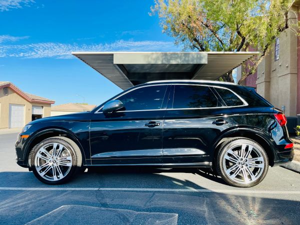 Premium Exterior Detail. Black Audi.