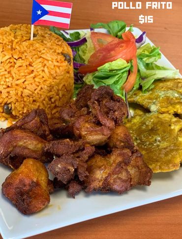 Fried chicken chunks