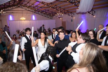 Dance the night away with our provided DJ.