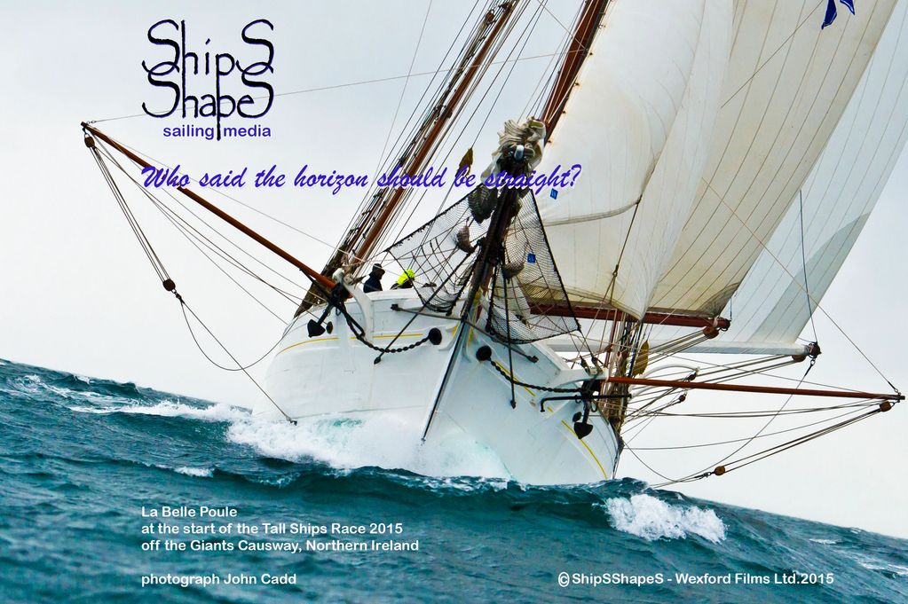 The French Navy Belle Poule; Tall Ships Race 2015; Tall Ships; John Cadd (c)Wexford_Films_Ltd.2015;
