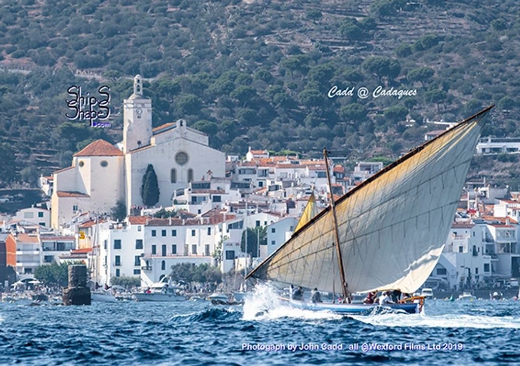 the Meeting of Lateen Sailing Boats at Cadaques Costa Brava Spain 2019; photo by John Cadd (c)Wexfor