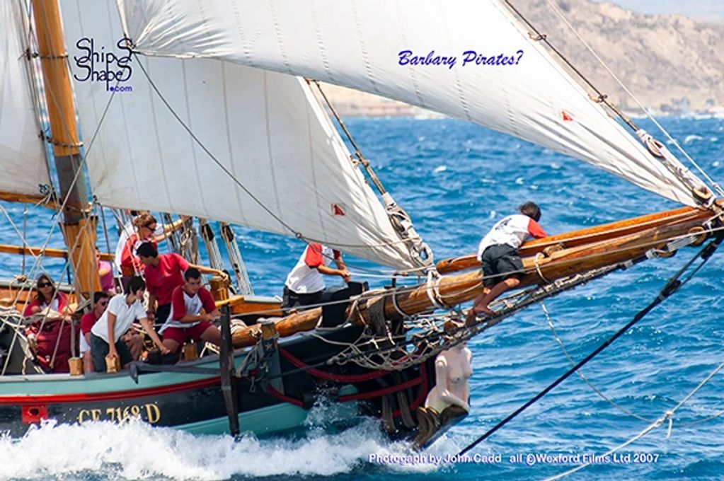 John Cadd (c)Wexford_Films_Ltd.2015; Italian Topsail schooner Pandora; Tall Ships Race 2007 Alicante