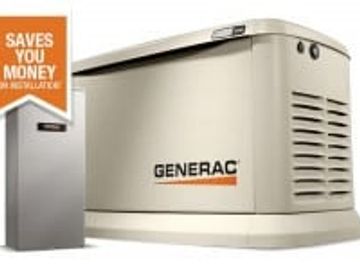 We offer a full array of Generac Generators  with full service and installations.