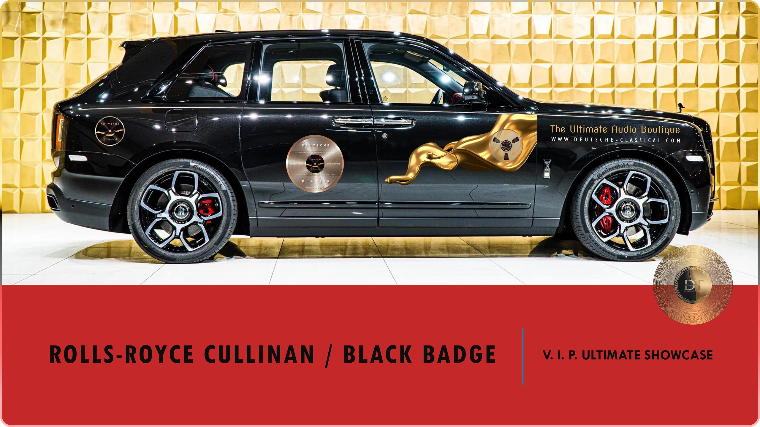 Rolls-Royce Cullinan0Black Badge-Deutsche Classical VIP Club Branding 2020
