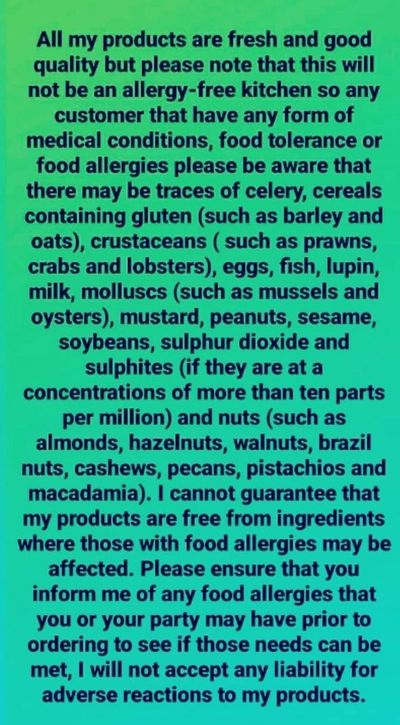 Allergen Information