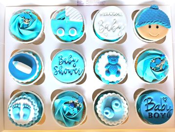 Baby Shower Cupcakes