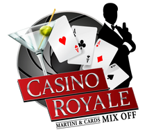 Casino Royale Martini and Cards Mix Off