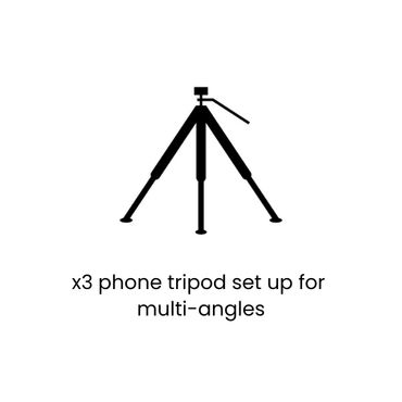 phone tripod icon