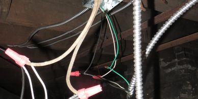 Faulty wiring, knob and tube wiring
