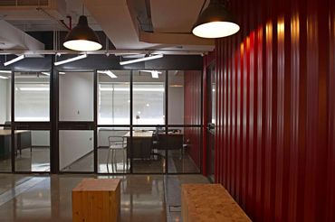 offices dubai uae agency architecture interior design modern interiors industrial design hip maia
