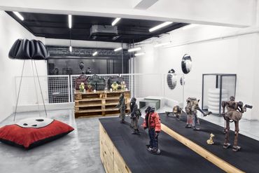 store beirut Lebanon architecture interior design modern interiors industrial shop hip architect