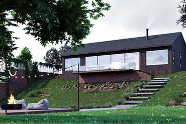 cabin villa yerevan armenia architecture interior design modern interiors maia aoun sayad architect