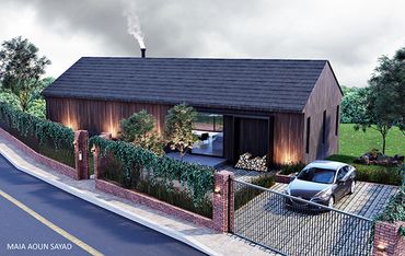 cabin villa yerevan armenia architecture interior design modern interiors maia aoun sayad architect