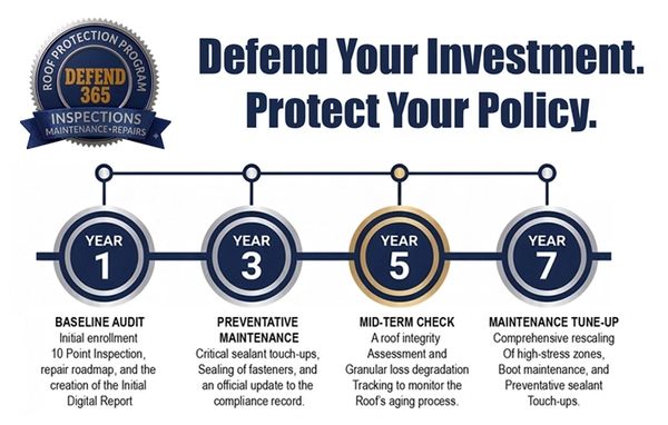 The Defend 365 and Platinum Protection Programs - Prosperity Roofing & Exteriors