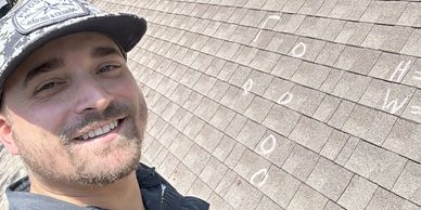 Prosperity Roofing & Exteriors maintaing residential roofs and preventing costly issues right here i