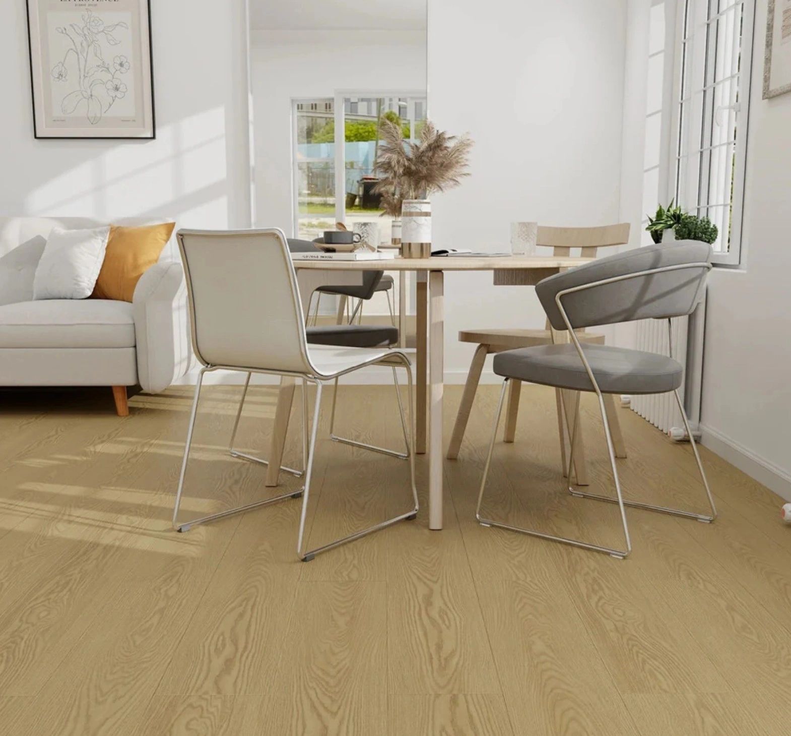 AL952 Creole Oak : 9.5 mm Waterproof MFB Flooring—Stronger than Vinyl & Laminate & Fire-Resistant