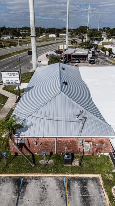 Melbourne, Florida Commercial Metal And TPO Roof