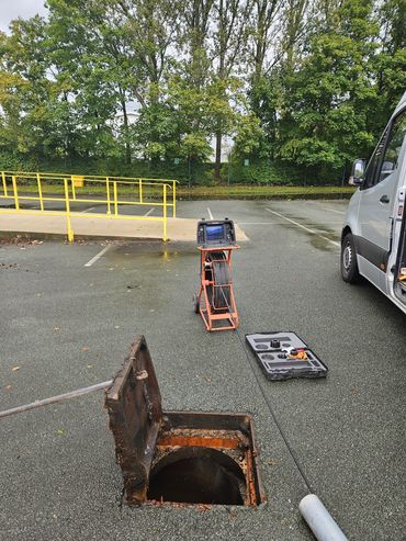 CCTV camera for drainage inspections