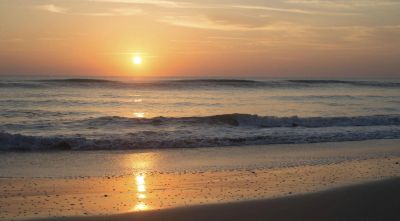 Sunrise over Melbourne Beach Florida