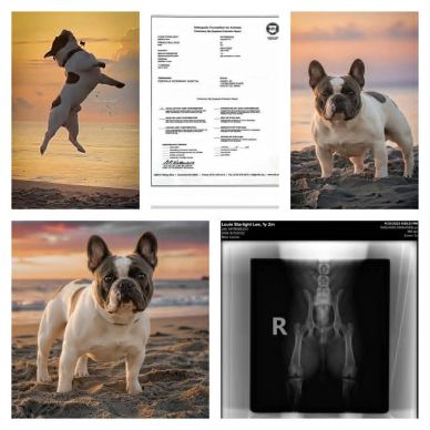 Louie Starlight: French Bulldog Stud with Excellent Hips