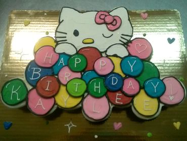 Hello Kitty cake for for Kaylee birthday