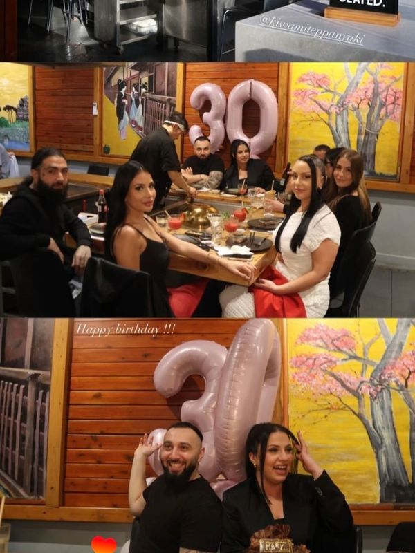 Satisfied customer's Instagram story at KIWAMI Teppanyaki