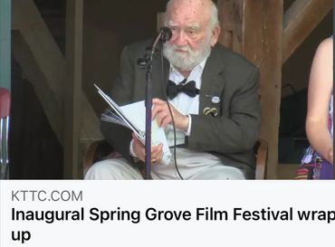 Ed Asner reading The part of “ Marcello” in The staged Reading of The Dream Cade Musical in Spring G