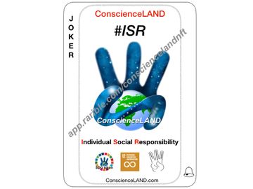 ConscienceLAND #ISR Individual Social Responsibility Card - Joker's Wild