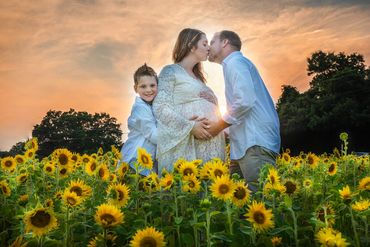 Family portrait Moonbeam Photography outdoor session
