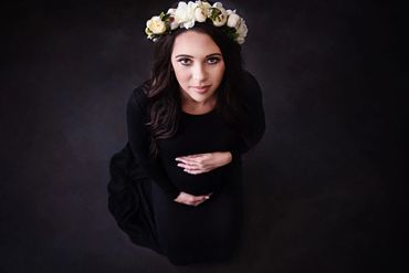Maternity portrait Moonbeam Photography