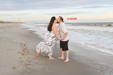 Family beach session Moonbeam Photography