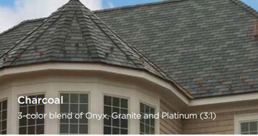 slate roofing installed