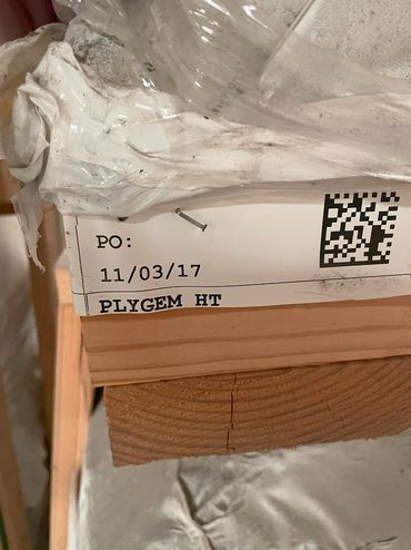 qr code on pallet