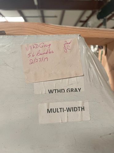 labeled and dated packaging