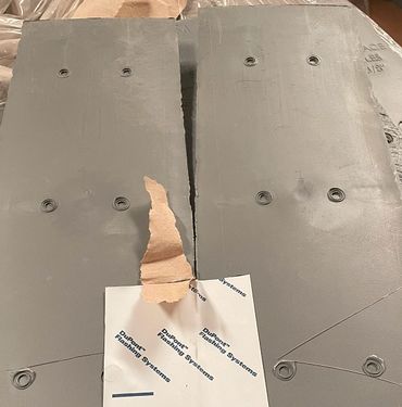 back of ridge shingles