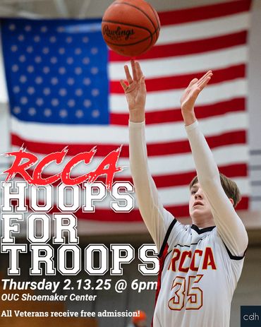 Custom graphics by corydhall media for Ross County Christian Academy social media.