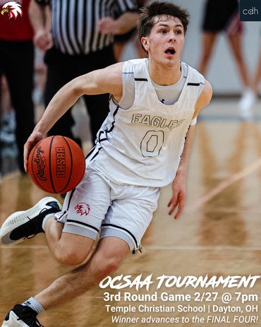 Custom graphics by corydhall media for Ross County Christian Academy social media.