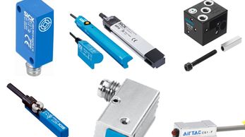 Magnetic position sensors (proximity sensors) are typically used on pneumatic air cylinders that hav