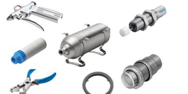 Air gun, air silencer, air muffler, Festo shock absorber, set wear kit, cylinder repair kit, seals