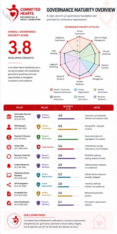 Testimonial - Governance Maturity Overview
