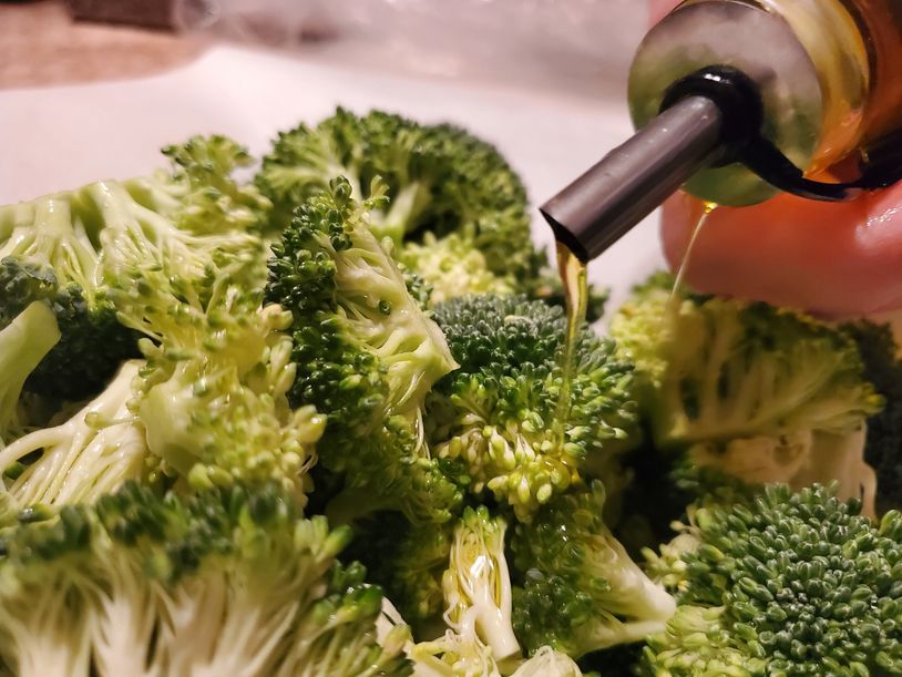 roasted broccoli, pan roasted broccoli, roasted broccoli recipe, easy side dishes