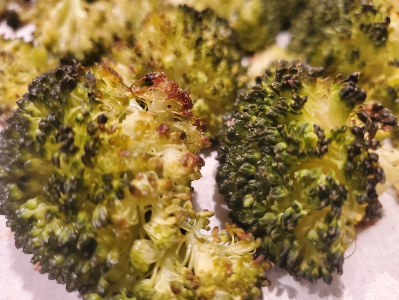 roasted broccoli, pan roasted broccoli,  roasted broccoli recipe